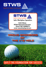 stws golf poster